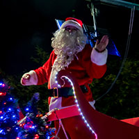 Southmead Hospital Charity Christmas Float visits Frenchay